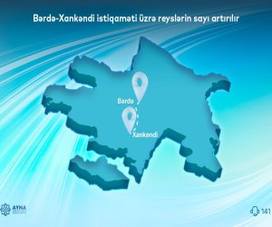 Bərdə-Xankəndi istiqaməti üzrə reyslərin sayı artırılır