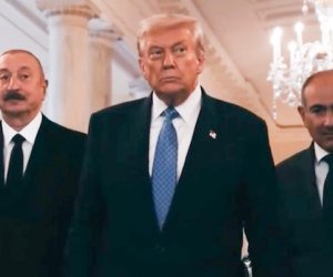 Ağ Evdən Əliyev, Tramp və Paşinyan görüşü ilə bağlı paylaşım