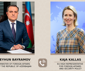 Kaya Kallasla Ceyhin Bayramov arasında telefon danışığı olub