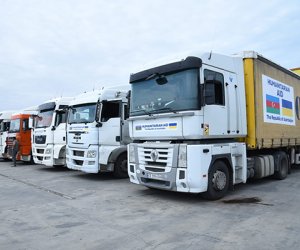 Azərbaycan Ukraynaya növbəti humanitar yardım göndərib