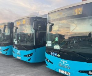 Xırdalandan Sumqayıta və Novxanıya hərəkət edən avtobuslar yenilənib