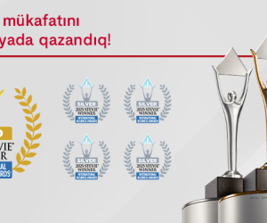 Kapital Bank удостоен наград «Stevie Awards» в пяти номинациях