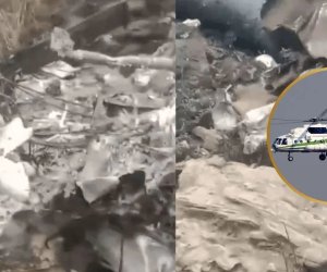 В Пакистане разбился вертолет, погиб весь экипаж