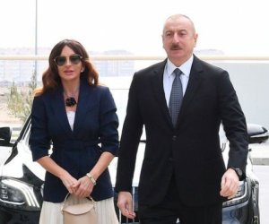 Prezident İlham Əliyev və birinci xanım Gəncəyə gedib