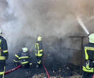 TƏBİB: При пожаре в ТЦ "Сядяряк" 13 человек отравились дымом
