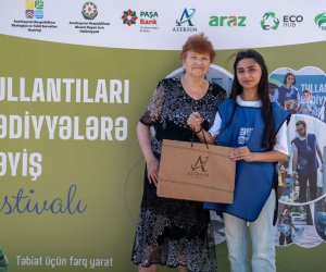 Azərsun Holdinq” ətraf mühitin qorunmasına yönəlmiş təşəbbüsləri dəstəkləməyə davam edir