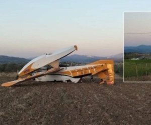 Пожарный самолет разбился в Турции