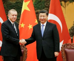 Rəcəb Tayyib Ərdoğan Çin lideri ilə görüşüb
