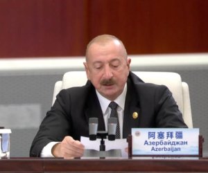 Ильхам Алиев выступил на встрече в формате «ШОС Плюс»