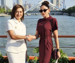 Мехрибан Алиева и Анна Акопян сделали совместное фото
