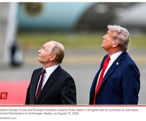 Tramp Avropa liderləri ilə gərgin danışıqdan sonra Putinlə fotosunu paylaşıb