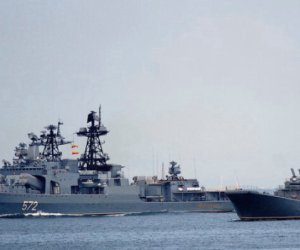Учения азербайджанского флота