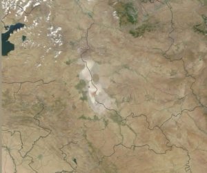 Urmiyə gölü demək olar ki, quruyub — NASA