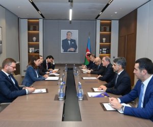 Байрамов принял нового посла ЕС в Азербайджане