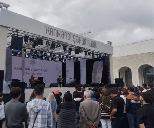 Xankəndidə Uşaq İncəsənət Festivalı qaliblərinin konserti keçirilib