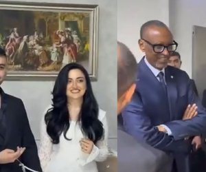 Ruanda Prezidenti Bakıda nikaha qatıldı - Video