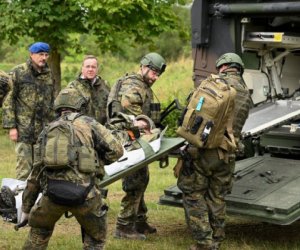 Германия готовится к эвакуации раненых в случае войны