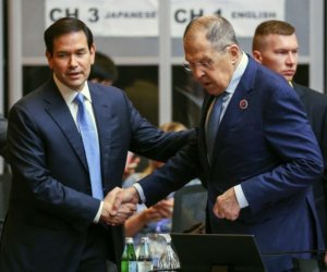 Lavrov və Rubio BMT-nin Nyu Yorkdakı qərargahında danışıqlar aparır