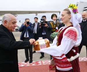 Али Асадов прибыл в Минск для участия в заседании Совета глав правительств СНГ