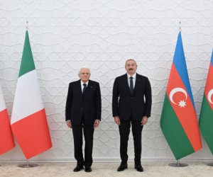 Azərbaycan və İtaliya prezidentləri mətbuata bəyanatlarla çıxış ediblər - Yenilənib