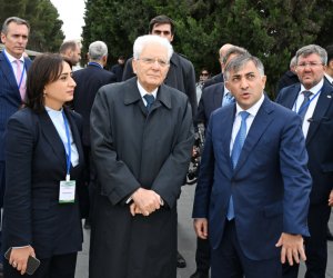 İtaliya Prezidentinin Azərbaycana səfəri başa çatıb