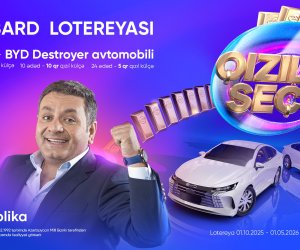 Bank Respublikadan lombard krediti götürən müştərilər avtomobil və qızıl külçə qazanmaq şansı qazanacaq!