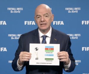 FIFA president: Azerbaijan and Uzbekistan to unite Europe and Asia through football