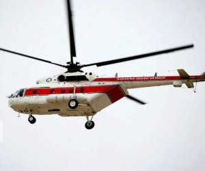 İranda helikopter qəzaya uğradı - VİDEO