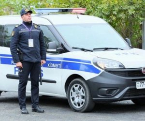 Xankəndidə III MDB Oyunları zamanı polisin fasiləsiz xidməti davam etdirilir - Video