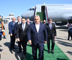 Орбан прибыл в Габалу