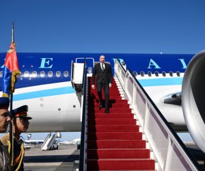 Prezident Misirə səfər edib