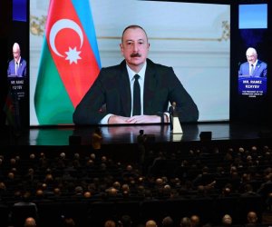 Prezident assambleya iştirakçılarına müraciət edib - Yenilənib