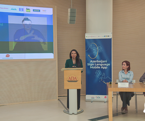 The first Azerbaijani Sign Language mobile application launched