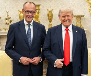Мерц и Трамп обсудят сегодня в Шарм-эль-Шейхе конфликт в Украине