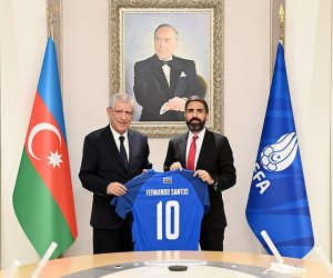 Azerbaijan’s AFFA pays ex-coach Santos €2 mln compensation after early dismissal