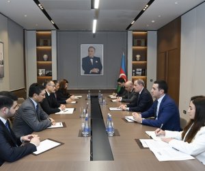 Ceyhun Bayramov TÜRKPA-nın yeni ilə görüşüb