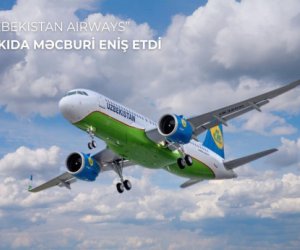 "Uzbekistan Airways"ə məxsus təyyarə Bakı aeroportunda məcburi eniş edib