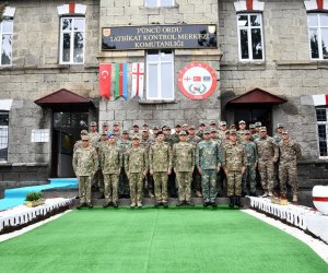 Военные Азербайджана на учениях в Турции