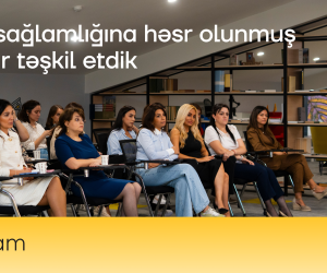 Yelo Bank-da qadın əməkdaşların sağlamlığına həsr olunmuş tədbir keçirildi