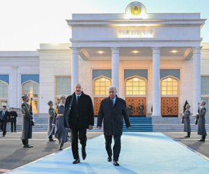 İlham Əliyevin Qazaxıstana səfəri başa çatıb