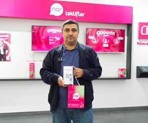 Nar announces the first winners of the “Çoox Şanslı” lottery!