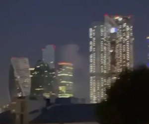 Москва под атакой украинских беспилотников Москва под атакой украинских беспилотников