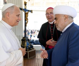 Allahşükür Paşazadə Roma Papası ilə görüşüb Allahşükür Paşazadə Roma Papası ilə görüşüb