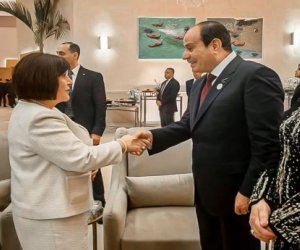 Sahibə Qafarova Böyük Misir Muzeyinin açılış mərasimində iştirak edib