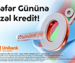 Unibankdan “Zəfər kampaniyası”: 0 % komissiyalı kredit!