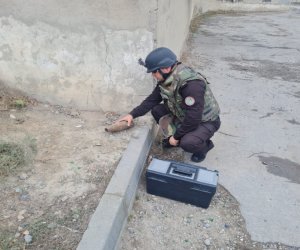 
Sumqayıtda sursat tapılıb