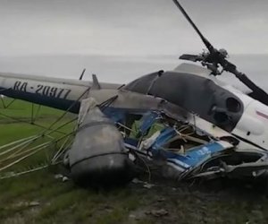 Dağıstanda helikopter qəzaya uğrayıb- Ölənlər var