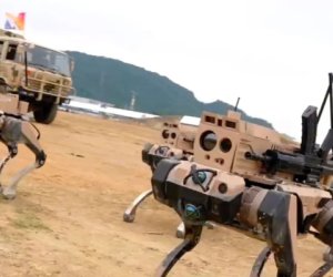 Армянская армия приобрела «роботов-волков»