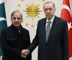 Bakıda Ərdoğan və Şahbaz Şərif arasında görüş olub