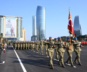 Министерство обороны Турции поделилось публикацией о военном параде в Баку